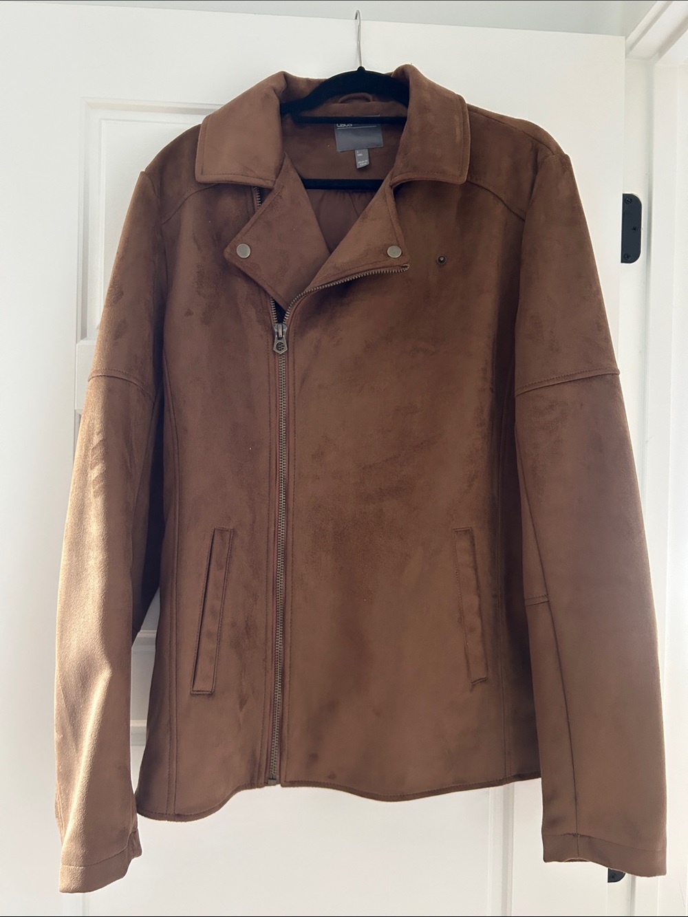 ASOS Brown Suede Bomber Jacket